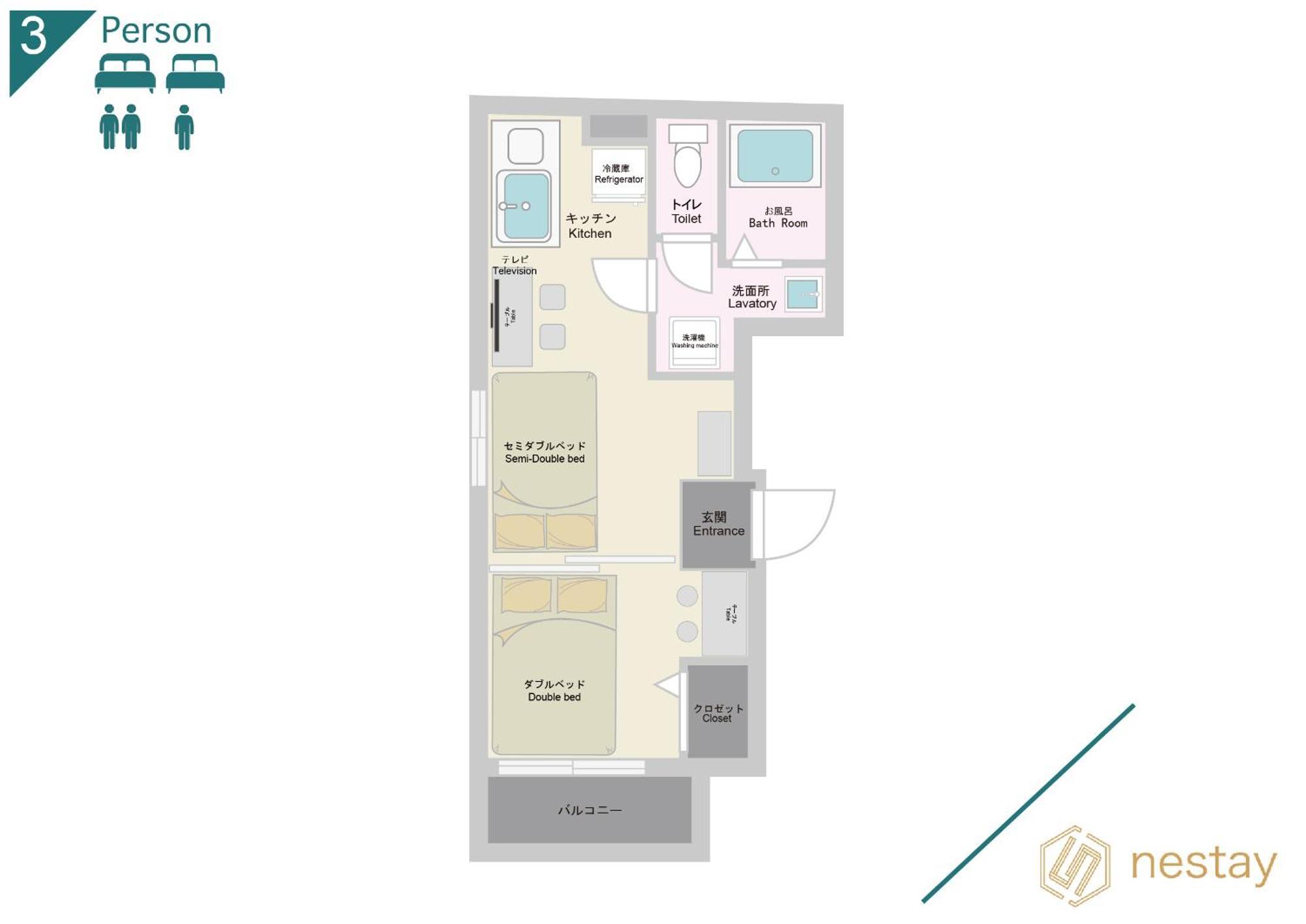 Nestay Inn Tokyo Ueno Экстерьер фото